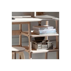 Woodesk Cadenza Ahşap Çalişma Masasi, Natural Renk