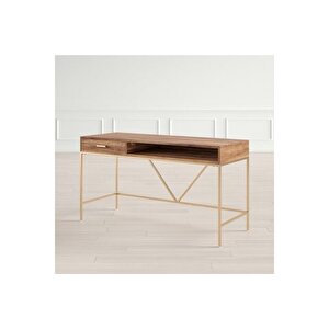 Alya Gold Metal Çalişma Masasi, Cevi̇z