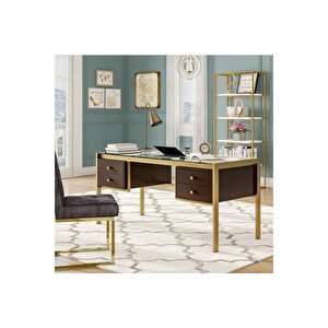 Megan Gold Metal Çalişma Masasi, Venge