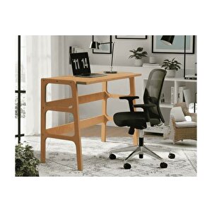 Woodesk Ceres Ahşap Çalişma Masasi, Ti̇k Renk