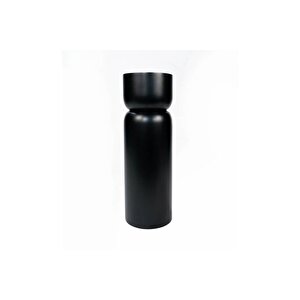 Tucas Home Uni̇q Yan Sehpa Si̇yah 60 Cm