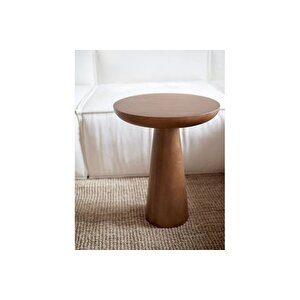 Tucas Home Mushroom 4 Yan Sehpa, Cevi̇z , 28 Cm