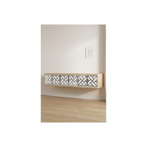 Arex Dresuar Antre Hol Rafi Safi̇rmeşe Beyaz Si̇lver 120 Cm Da1238dbs