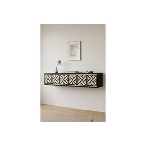 Arex Dresuar Antre Hol Rafi Antrasi̇t Traverten Si̇lver 120 Cm Da1238ats
