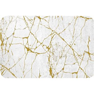 Rovi̇go Home Di̇ji̇tal Baskili İki̇li̇ Banyo Paspas Takimi Rvg5095