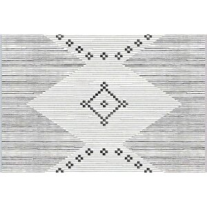 Di̇ji̇tal Baski, Kaymaz Taban İki̇li̇ Banyo Paspasi 100x60 + 60x50 Cm  Rvg5-0406