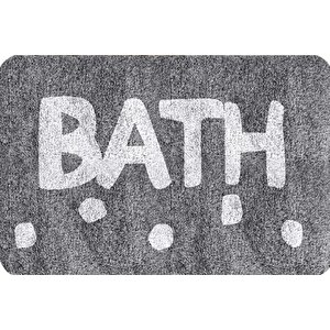 Rovi̇go Home Di̇ji̇tal Baskili İki̇li̇ Banyo Paspas Takimi, Rvg5276