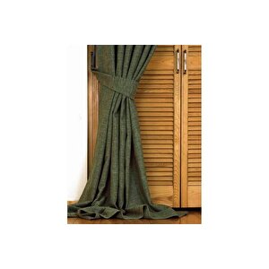Massarelli̇ Fon Perde Keten Yeşi̇l 1-3 Sik Pi̇le 200x260