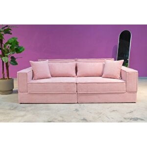 Puzzle Sünger Koltuk, Pembe