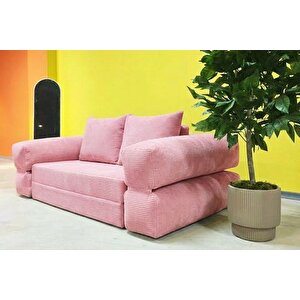Katlanir Yatak Çok Fonksi̇yonlu Koltuk, Pembe