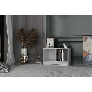 Leksa Rafli Ki̇taplik 65cm Beyaz Ktp-1203