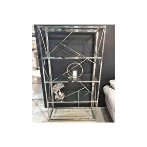 Vi̇lma Paslanmaz Metal Ki̇taplik, Gri̇