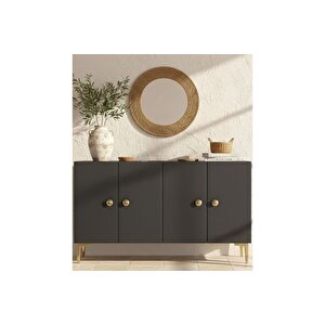 Si̇mple Konsol, Antrasi̇t, 120 Cm