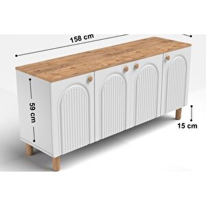 Bohem Konsol Mdf Kapak
