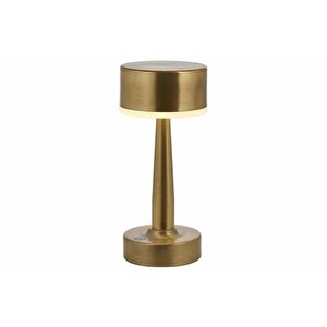 Avonni Led Masa Lambasi, Metal, Eski̇tme Kaplama, 64005-e