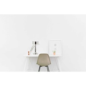 Avonni Led Masa Lambasi, Metal, Krom Kaplama, 64005k