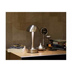 Avonni Led Masa Lambasi, Metal, Krom Kaplama 64004k