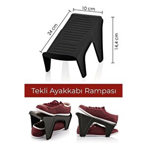 20 Adet Tekli Ayakkabı Düzenleyici Rampa