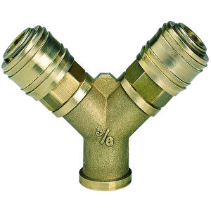 Accessory Çift Girişli Basınçlı Hava Çıkış Borusu C. R3/8"
