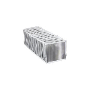 4 Adet 11 Bölmeli Çizgili Akordiyon Çok Amaçlı Çekmece Dolap İçi Organizer Düzenleyici 15x43x14 Cm M