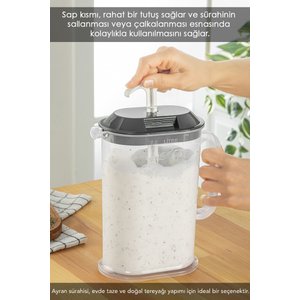 Ayran Sürahisi, Kendinden Çırpmalı Yayık, Ayran Sürahisi Bpa-free Sürahi