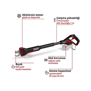 Profesyonel Akülü Budama Makası Gp-ls 18/35 Li Bl-solo 3408360