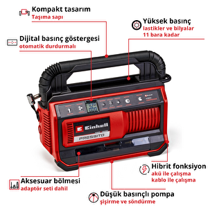 Hibrit Kompresör Pressito 18/25 Hybrid 4020430