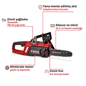 Akülü Budama Testeresi Ge-lc 18/25 Li Bl-solo 4600070