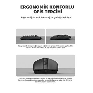 Lenovo Kablolu Q Klavye Mouse Seti Km290 Siyah