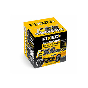 Fixed F-110 Lastik Ve Mat Tampon Parlatıcı Sprey 500 Ml - Derin Siyahlık Ve Uv Koruma