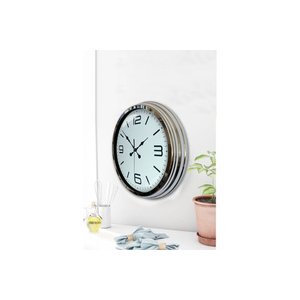 Presti̇j Krom Metal Duvar Saati̇ 40 Cm