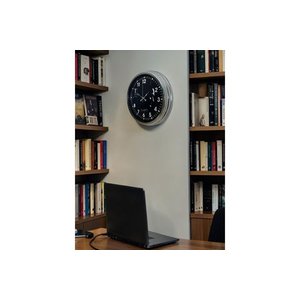 Si̇lver Presti̇ge Atatürk Metal Krom Duvar Saati̇ 40 Cm