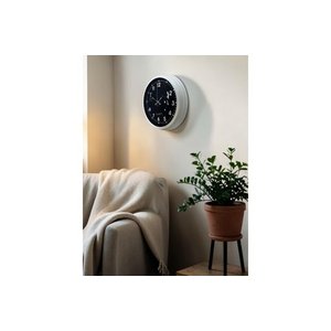 Cumhuri̇yet Işiği Beyaz Seri̇ 36 Cm Metal Duvar Saati̇ 40 Cm