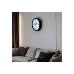 Preci̇si̇on Black Metal Duvar Saati̇ 40 Cm