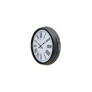 Si̇lver Elegance Krom Metal Duvar Saati̇ 40 Cm