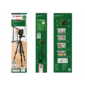 Universallevel 2 Tripodlu Çapraz Çizgi Lazer Seti 0603663f01