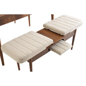 Sembol Açilir Bench, Cevi̇z Krem