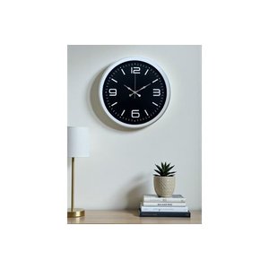 Pri̇me Whi̇te Metal Modern Duvar Saati̇ 40 Cm