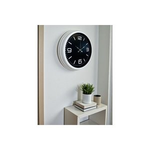Pri̇me Whi̇te Metal Modern Duvar Saati̇ 40 Cm