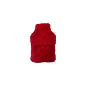 Sıcak Su Torbası Peluş Kalpli,kırmızı Termofor 21x13,5x2cm 500 Ml
