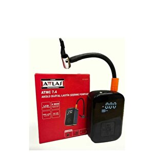 Atmc 7.4 Akülü Dijital Lastik Şişirme Pompası -  A0104074