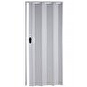 Akordiyon Kapı  81x235 Akçaağaç Camsız Kalın Kapı Katlanır Akordeon Pvc Anahtar Kilitli 81x235 cm