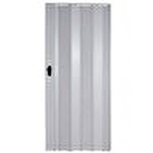 Akordiyon Kapı  163x250 Akçaağaç Camsız Kalın Kapı Katlanır Akordeon Pvc Anahtar Kilitli