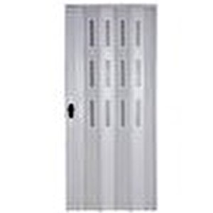 Akordiyon Kapı  67x208 Akçaağaç Camlı Kalın Kapı Katlanır Akordeon Pvc Anahtar Kilitli 67x208 cm