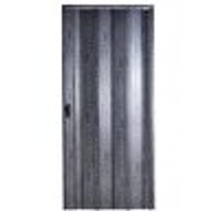 Akordiyon Kapı  150x216 Karaağaç Camsız Kalın Kapı Katlanır Akordeon Pvc Anahtar Kilitli 150x216 cm