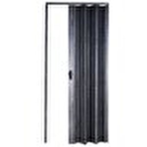 Akordiyon Kapı  150x191 Karaağaç Camsız Kalın Kapı Katlanır Akordeon Pvc Anahtar Kilitli 150x191 cm