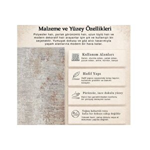 Perus Anti̇bakteri̇yel Dokuma Hali, Terra 10206 160x230 Cm