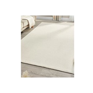 Bally 4500 Shaggy Hali, Krem 160x230 Cm
