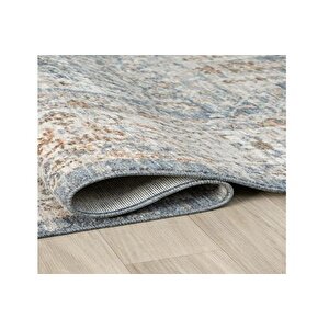 Perus Anti̇bakteri̇yel Dokuma Hali, Mavi̇ 10207 160x230 Cm