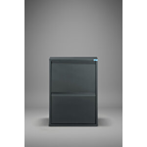 Metal Ayakkabılık 2 Li Model Antrasit